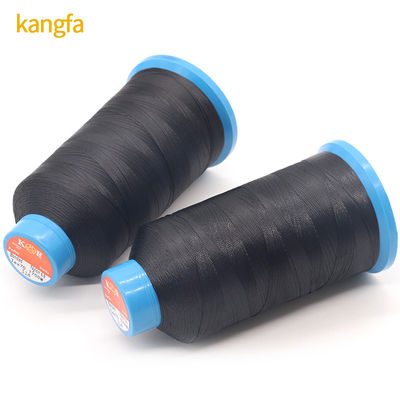 1.0mm Fios de algodão de alta tenacidade Filamento contínuo de couro de costura poliéster Fios de costura ligados Boho