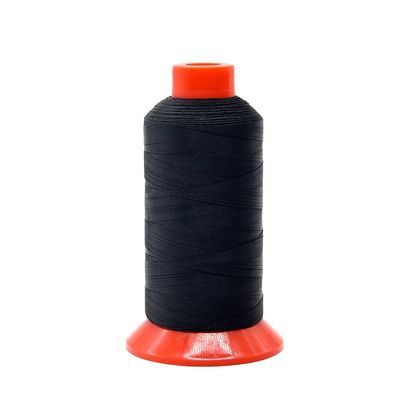 1.0mm Fios de algodão de alta tenacidade Filamento contínuo de couro de costura poliéster Fios de costura ligados Boho