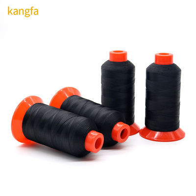 1.0mm Fios de algodão de alta tenacidade Filamento contínuo de couro de costura poliéster Fios de costura ligados Boho