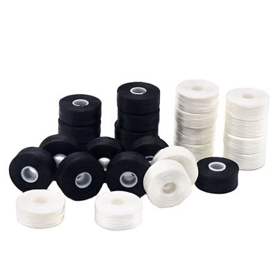Fios de bobina de poliéster L 75D/2 144pcs/caixa para bordados Diâmetro 2mm OEM/ODM aceito