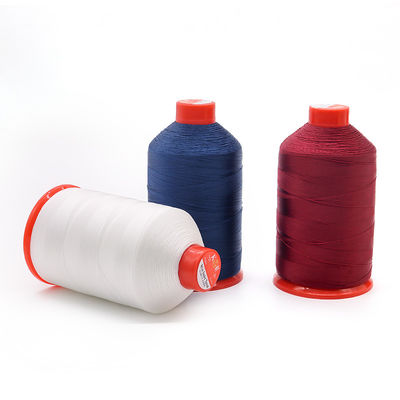 250 g/cone Tex70 Fios de nylon ligados médios e pesados para costura de estofados de lona