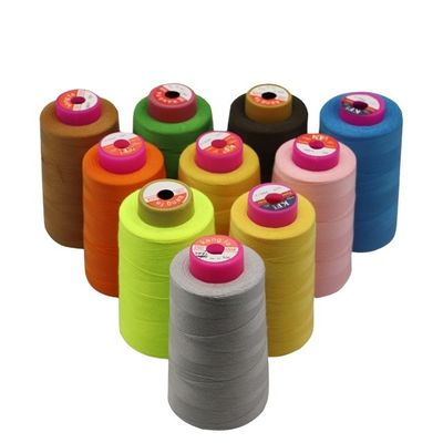Fios de costura de poliéster 40/2 para roupa de cama e cobertores de cama