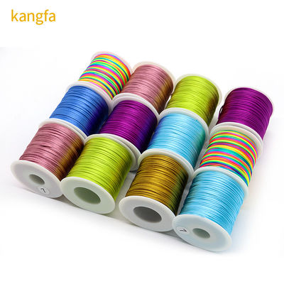 50g Fios de Nudo Chinês Satin Silk Trim Cord Para jóias Fazer acessórios de cabelo