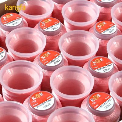 Pequeno Cone 40pcs 120D/2 Kit de Fios de Bordado de Poliéster com 1000 Yards/cone comprimento