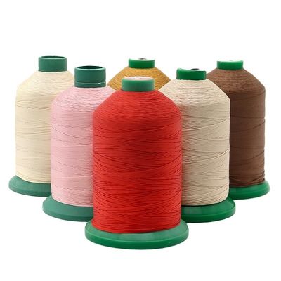 100% Poliéster 210d/16 400g 0,8mm 1mm High Tenacity Braided Thread para sapatos Sofá Costura
