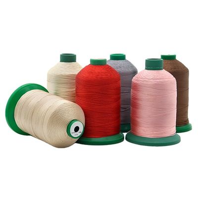 100% Poliéster 210d/16 400g 0,8mm 1mm High Tenacity Braided Thread para sapatos Sofá Costura