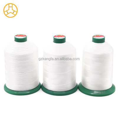 Fios de costura corados tex 70 de alta tenacidade 100% poliéster ligado 450 kg