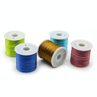 0.8mm Nylon Cord Thread UV Protegido para trançar Macrame Bracelets Nodo Chinês