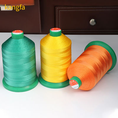 Material cônico Fios de costura de plástico Tex45 120D/3 Fios de ligação de nylon para alta resistência