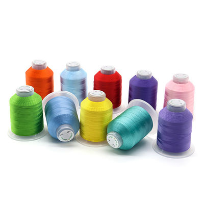 100g 210D/3 Alta resistência 100% Cone Spun Fios de costura de poliéster para sapatos de couro fabricados