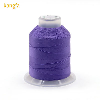 100g 210D/3 Alta resistência 100% Cone Spun Fios de costura de poliéster para sapatos de couro fabricados