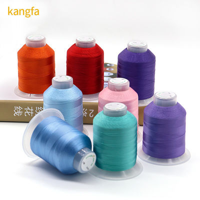 100g 210D/3 Alta resistência 100% Cone Spun Fios de costura de poliéster para sapatos de couro fabricados
