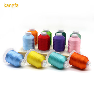 100g 210D/3 Alta resistência 100% Cone Spun Fios de costura de poliéster para sapatos de couro fabricados
