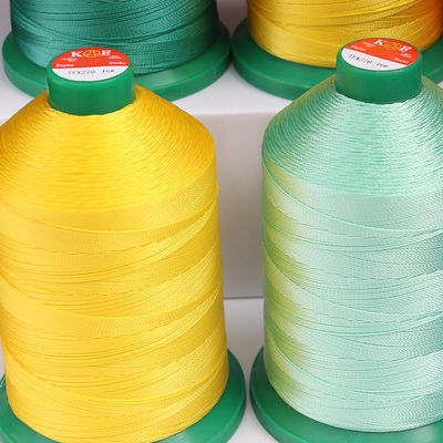 Fios de nylon ligados de anel torcido ou TFO, fortes e resistentes às necessidades de costura