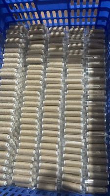 Tecido à mão resistente a produtos químicos de poliéster de 0,35 mm, fio de cera para fabricação de couro