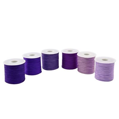 No.72 50g Linha de nó chinês de nylon para joalheria Fabricação de acessórios de pulseiras trançadas