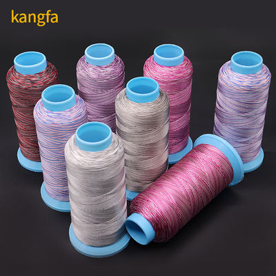 96 cores de cores misturadas 4000 metros Poliéster/Viscose 120D/2 Fios de bordados variados