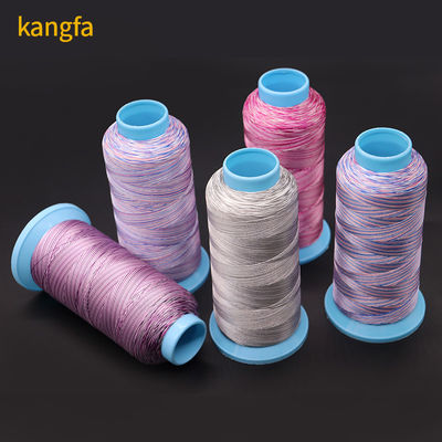 96 cores de cores misturadas 4000 metros Poliéster/Viscose 120D/2 Fios de bordados variados