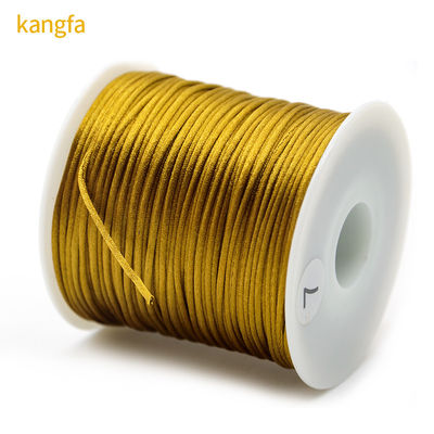 Cordão/Cordão/Fio de nós chineses 1 mm Cordão de cauda de rato de nylon para design de cordão de seda trançado