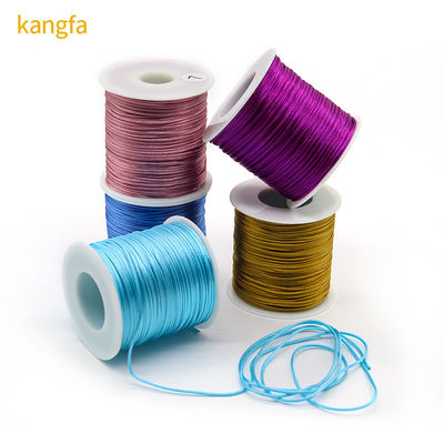 Cordão/Cordão/Fio de nós chineses 1 mm Cordão de cauda de rato de nylon para design de cordão de seda trançado
