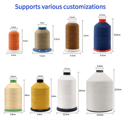 Peso g/bola 100G-275kg Fios de costura ligados de nylon de alta tenacidade Durável e à prova de UV