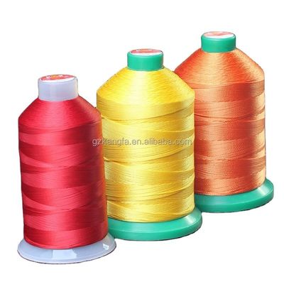 Fios ligados de poliéster / nylon Tex 70 210d/3 para fabricação de calçados e calçados de couro