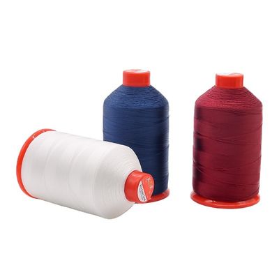 Fios ligados de poliéster / nylon Tex 70 210d/3 para fabricação de calçados e calçados de couro