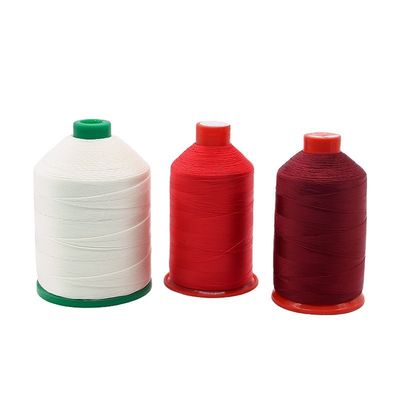 Fios ligados de poliéster / nylon Tex 70 210d/3 para fabricação de calçados e calçados de couro