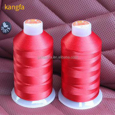 Fios ligados de poliéster / nylon Tex 70 210d/3 para fabricação de calçados e calçados de couro