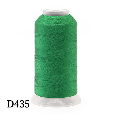 5000m Fios de bordado de poliéster para 4000y Máquina de bordado multicolor cor tingida