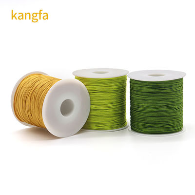 Corda trançada de nylon para Kumihimo Pulseira Macrame Nudo Chinês Joalharia 1mm 1.5mm