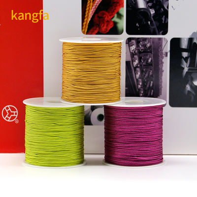 Corda trançada de nylon para Kumihimo Pulseira Macrame Nudo Chinês Joalharia 1mm 1.5mm