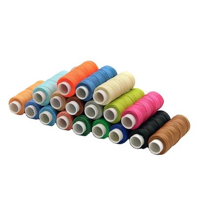 Couro DIY Artesanato Acessórios MERCERIZADO Cordão de corda de fio encerado por OEM ODM
