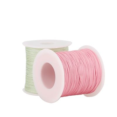 Faça você mesmo Nudo Chinês Nylon Corda Trenzada Taiwan Jade Thread Ouro Colorido 0,8mm 1,0mm 1,5mm