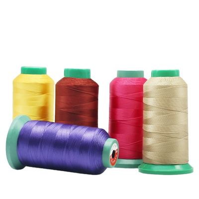 100% poliéster Fios de costura de resistência para acessórios de automóveis Força e durabilidade