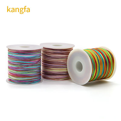 Fios de cordão de joalheria de negócios de jade 0,8 mm Fios de cordão de nylon para pulseiras de nós chineses