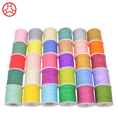 50g Fios de seda para joalheria Fabricação de 1mm Nylon Material Bracelet Braided Acessórios