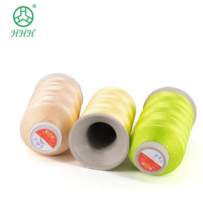 Poliéster 50/3 Algodão 250 Yard máquina de fazer fios de costura 3 cordas Branco 1000M Cone