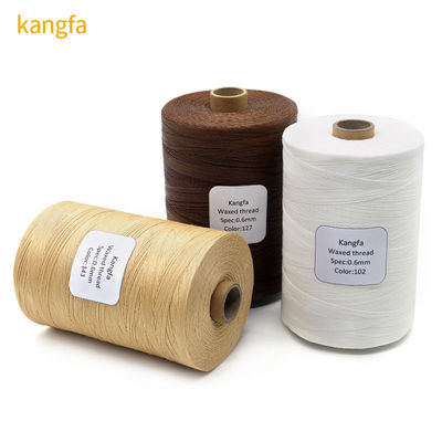 Fios de costura de poliéster/cera 210D 1 mm 1 kg para costura manual em móveis