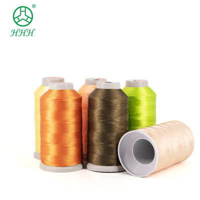 Fios de poliéster Vietnam bordado 120D 2 Alta resistência 40 bobinas Aceito OEM/ODM Core Spun Yarn