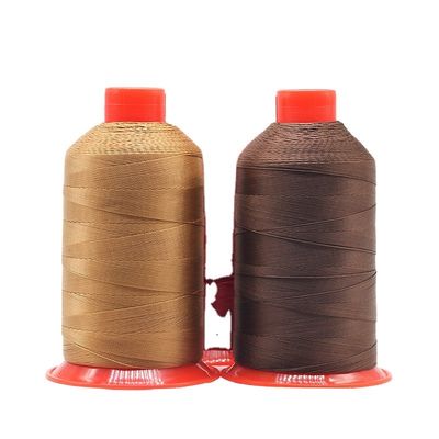 Anel torcido 100% de costura de fios longos de nylon ligados Tex45 150D/3 nylon ligado
