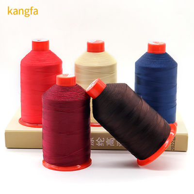 Anel torcido 100% de costura de fios longos de nylon ligados Tex45 150D/3 nylon ligado