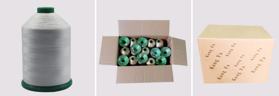 Cores Fios espessos, brancos, cerados, ligados 210d 250d Tecelagem para costura 240 cores