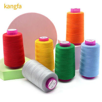4 grandes cones de fios de poliéster branco para costura Quilting durável OEM ODM aceito