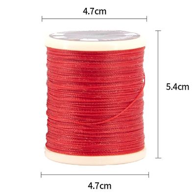 30 g 0,6 mm Filamento de Alta Tenacidade Cored Filamento de costura para Filamento de Poliéster Bonded Waxed