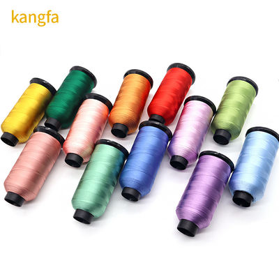 Boho mil cores 100% viscosa raião Mercerized bordado linha de filamentos de fio tipo