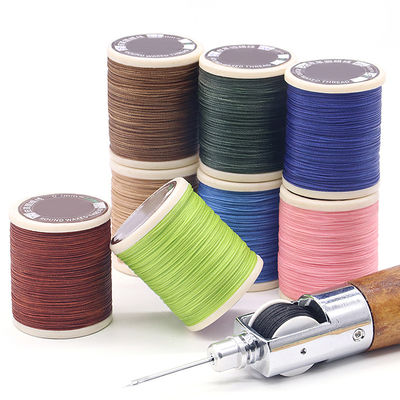 30 g 0,6 mm Filamento de Alta Tenacidade Cored Filamento de costura para Filamento de Poliéster Bonded Waxed
