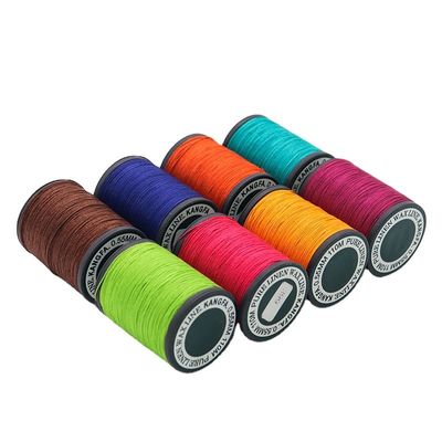 35g Peso de plástico Cone Linho fio de cera para costura de couro 70m em material cone