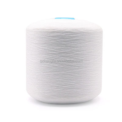 OEM 40/2 20/3 30/3 100% de fios de poliéster espalhados com resistência química e padrão branco bruto