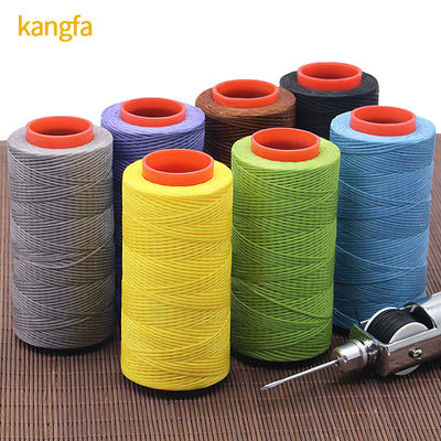 Ferramenta artesanal de costura de cortinas 1 mm Cordão de corda encerada para produtos de couro artesanal DIY